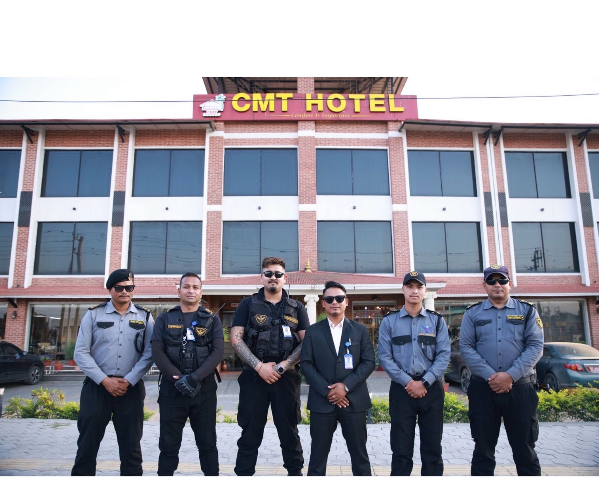 GADI Security Team at CMT Hotel